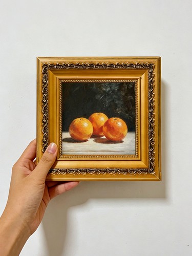 Three oranges fruit - fruit, still