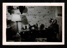 HAM RADIO EQUIPMENT DANGER HIGH VOLTAGE SIGN OLD/VINTAGE PHOTO SNAPSHOT- C147