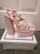 Pink Platform Sandal Size 6