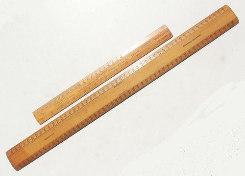 Ruler metric boxwood large - boxwood,