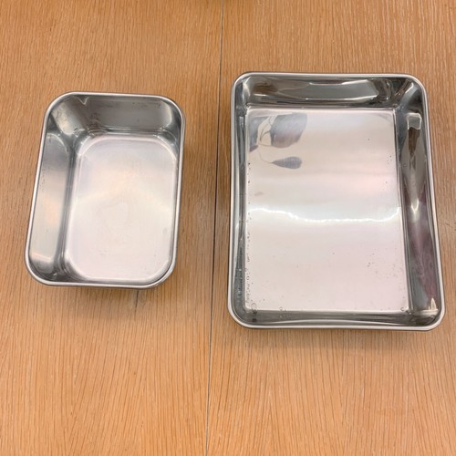 Stainless steel dishes - stainless,