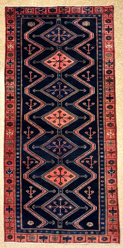 5x13 large hamedan hand - 5x13,