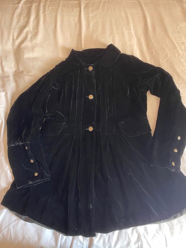 Blackout black silk velvet - blackout-uk,