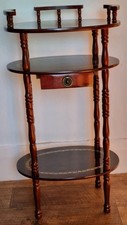3-Tier Vintage Wooden Stand