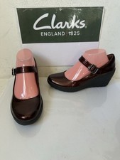 Clarks Active Air Slmart Leather Shoes Size UK 6 EU 39.5