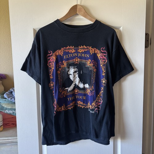 Vintage elton john shirt - t,