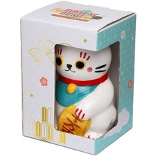 Maneki Neko Lucky Cat White