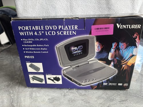 Venturer pvs 123 portable dvd - 123,