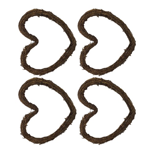 Pcs rattan wreath wicker - ,