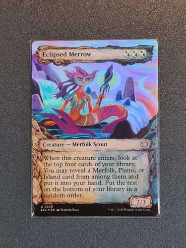 Mtg eclipsed merrow showcase - mtg,