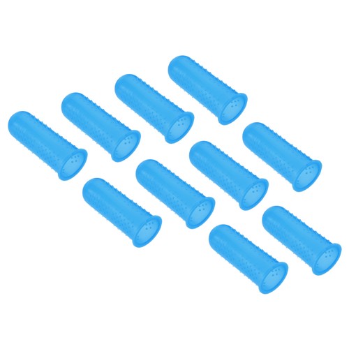 10pcs rubber finger tips - rubber,