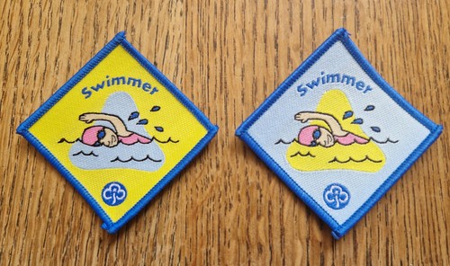 Girlguiding old swimmer - old, &