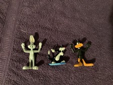 Vintage Looney Tunes Figures ,bugs Daffy Sylvester