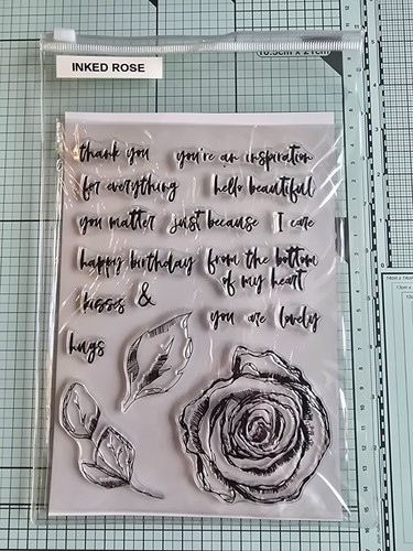 Altenew inked rose 6x8 clear - altenew,