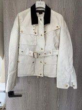 Louis Vuitton Stunning Jacket Size FR36 Sold Out Limited Belt White Rare