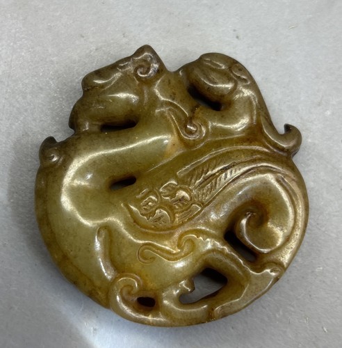 Old antique near eastern jade - old,