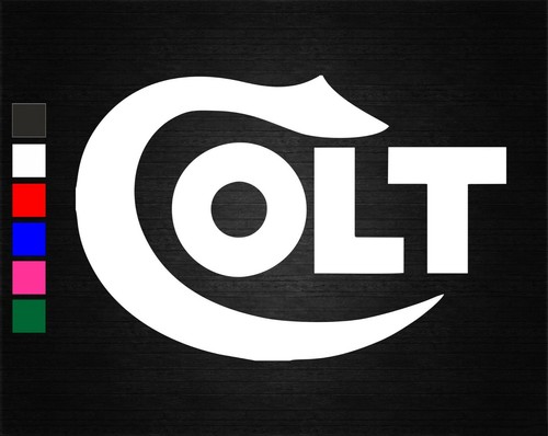 Colt airsoft gun logo - &, vinyl