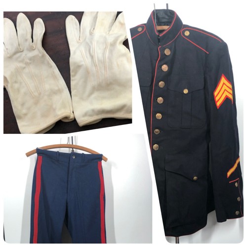 Ww2 usmc marine corps dress - ww2,
