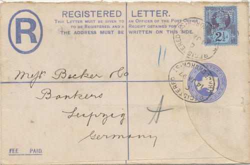 1897 2d postal - vf,