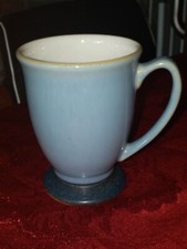 Denby Blue Jetty ~ Blue White ~ Footed Mug  Free UK P&P