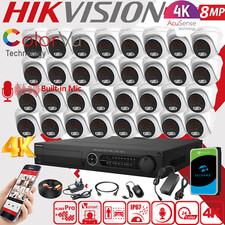 Hikvision 4K 8MP COLORVU CCTV
