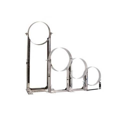 Stainless steel wall brackets - steel,