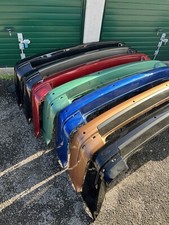 VW transporter T6 T6.1 genuine colour coded rear bumpers for Tailgate only