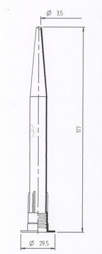 177mm extended extra long - 177mm,