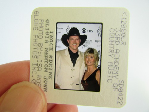 Original press photo slide - press,