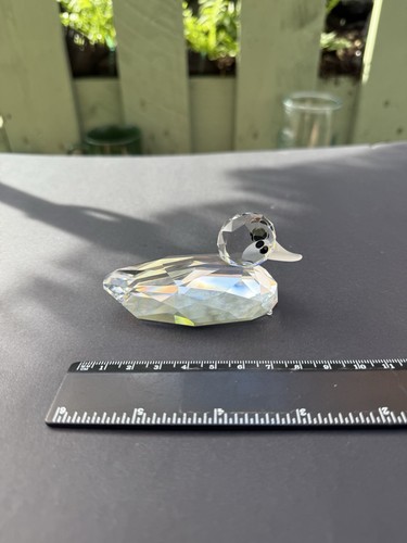 Vintage lead crystal - vintage, duck