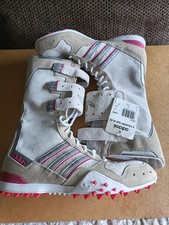 adidas x country sup hi vc boots uk size 5 fawn/tan/pink cost £150 new with tag
