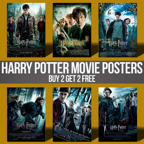 Harry potter movie - potter, posters