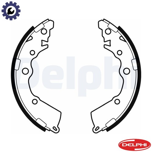 Brake shoe set ls2068 - shoe,