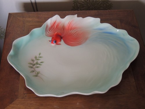 Franz porcelain fantail - franz,