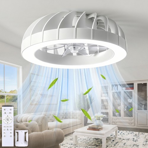 Led ceiling fan with light - led,