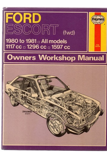Ford escort 1980 all models - escort, 1980-81
