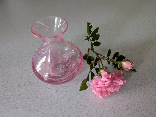 Vintage caithness pink swirl - caithness,