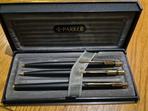 Vintage parker pen pencil set - vintage,