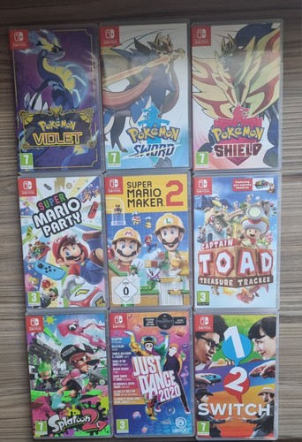 Nintendo switch games bundle - nintendo, x