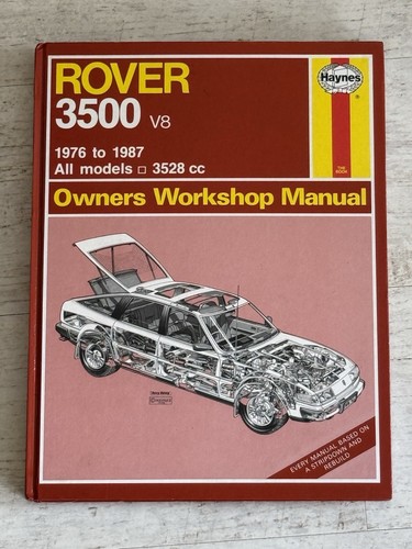 Haynes manual 365 rover 3500 - manual,