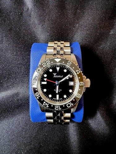 Squale 1545 gmt - squale, black