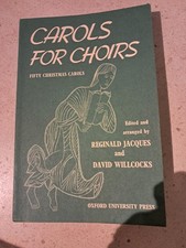 Carols for Choirs 1 Reginald Jacques and David Willcocks 1961 Oxford Uni Press