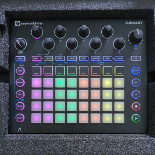 Novation groovebox circuit - groovebox,