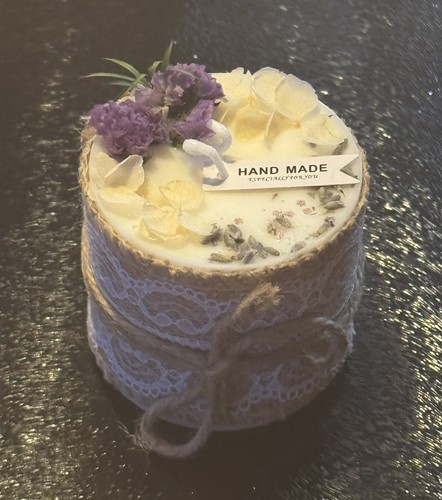 Handmade soy wax candle