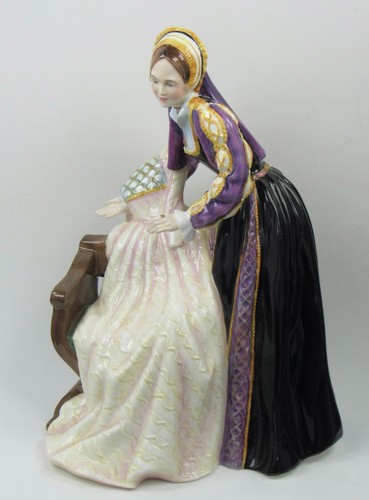 Signed royal doulton figurine - signed,