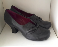 Hotter Shoes Style - 'Donna' - Size 5 - Burgandy/Brown - Leather