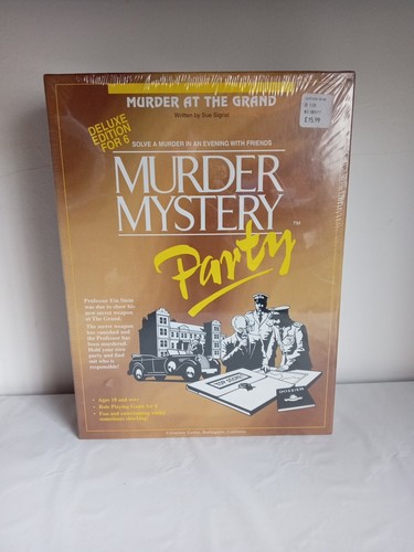 Murder mystery party deluxe - mystery,