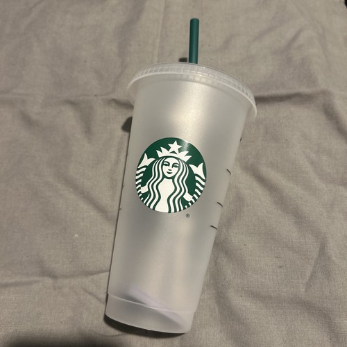 Starbucks reusable plastic cup - starbucks,