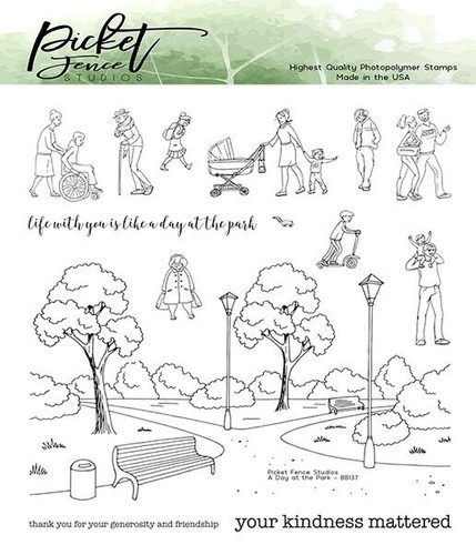 Picket fence studios - picket, clear