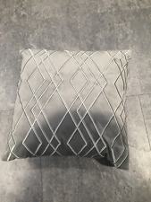 GREY CUSHION 46 CM X 46 CM